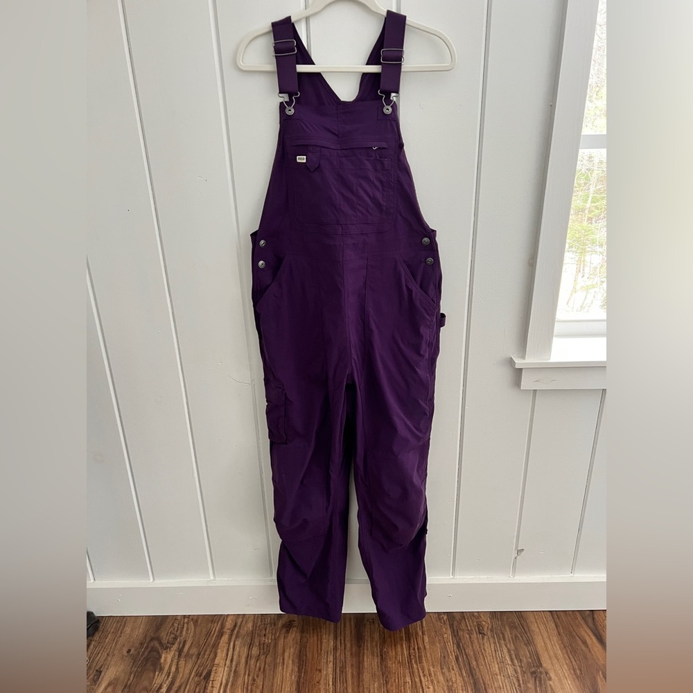 Duluth Trading Co Women's Purple Jeans Overalls
